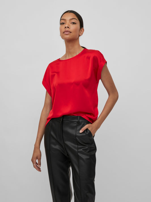 VIELLETTE T-Shirts & Tops - Barbados Cherry