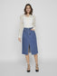 VISOL Skirt - Medium Blue Denim