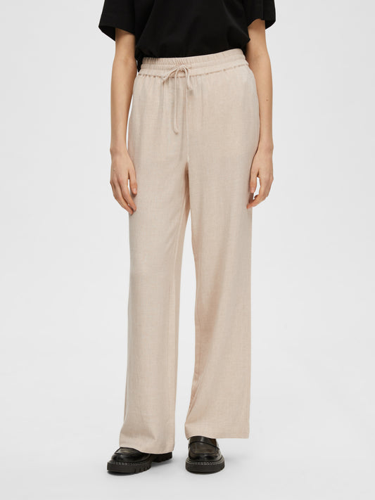 SLFVIVA-GULIA Pants - Sandshell