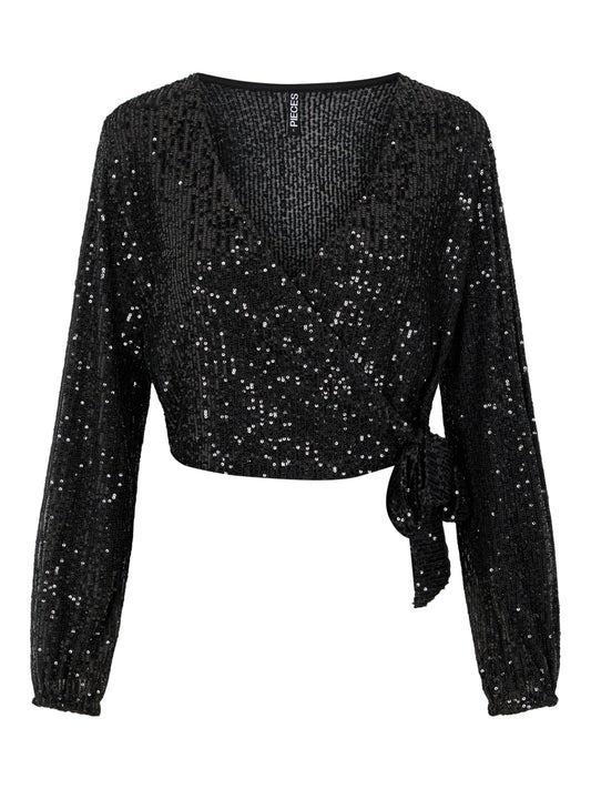 PCDELPHIA Tops - Black