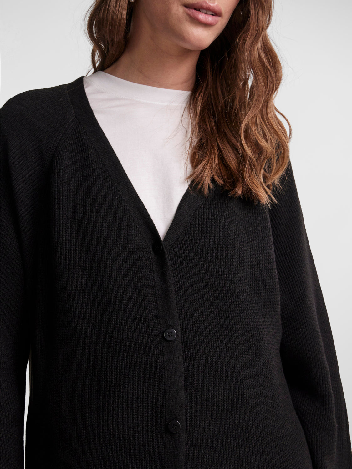 PCJANAE Cardigan - Black