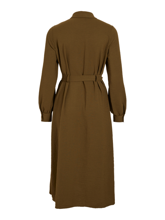 VIRELLA Dress - Dark Olive