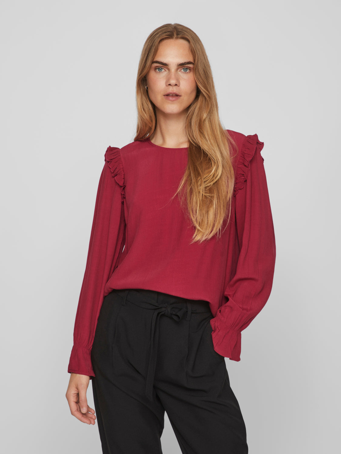 VIFINI T-Shirts & Tops - Beet Red