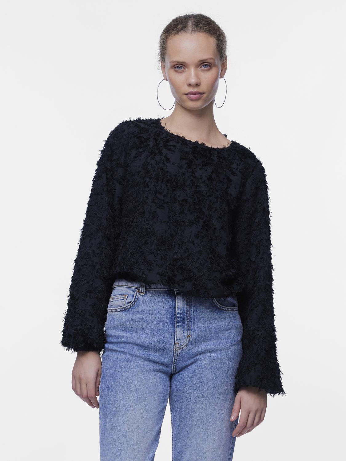 PCSIARA T-Shirts & Tops - Black