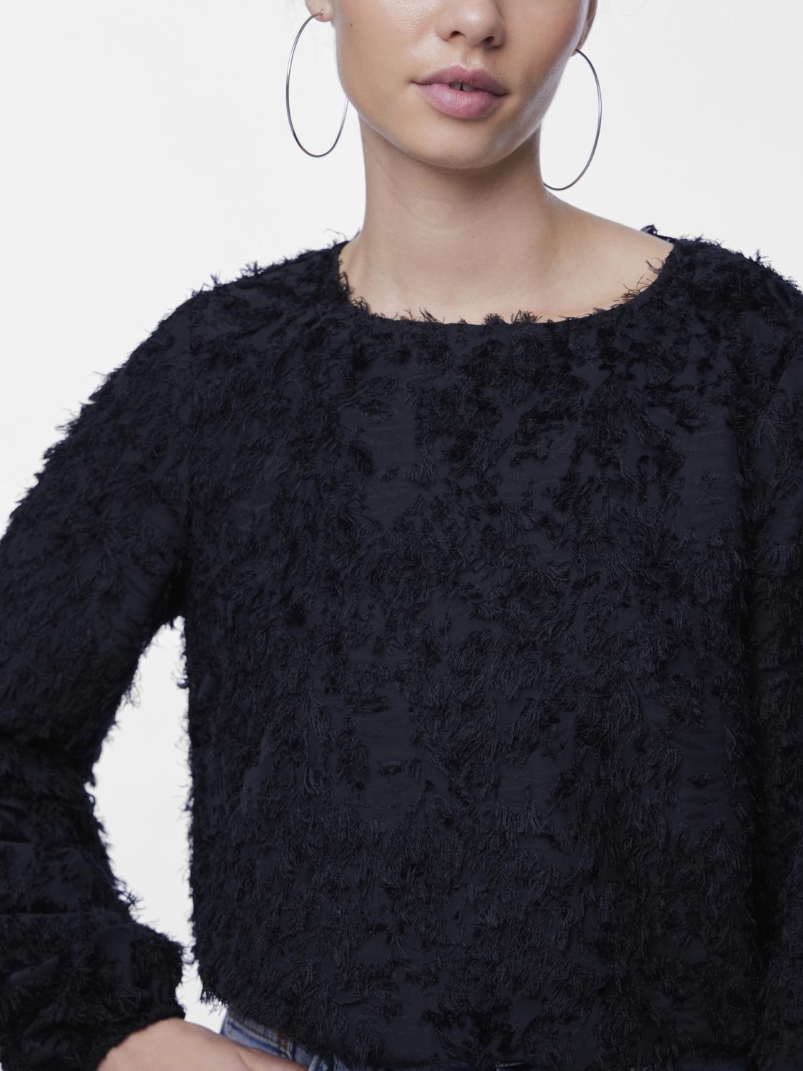 PCSIARA T-Shirts & Tops - Black