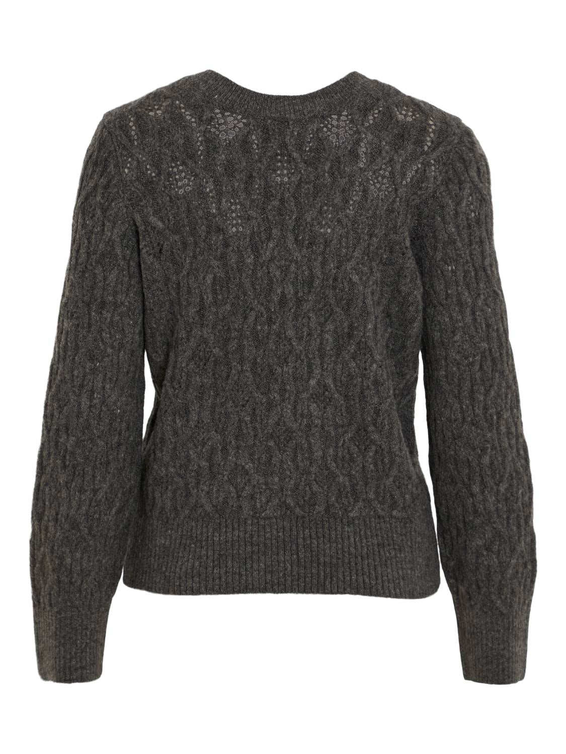VIOKLEO Pullover - Dark Grey Melange