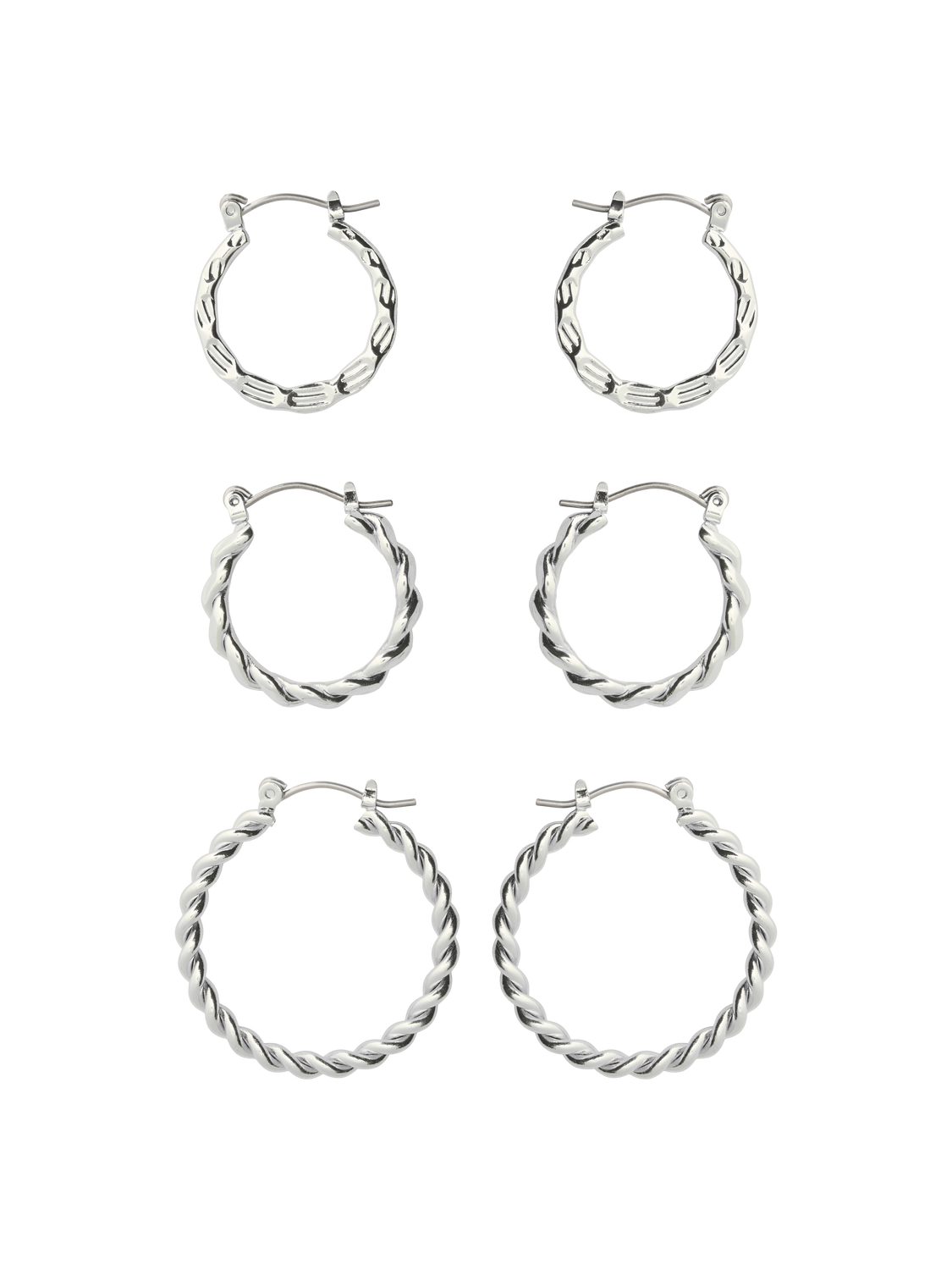 PCANISE Earrings - Silver Colour