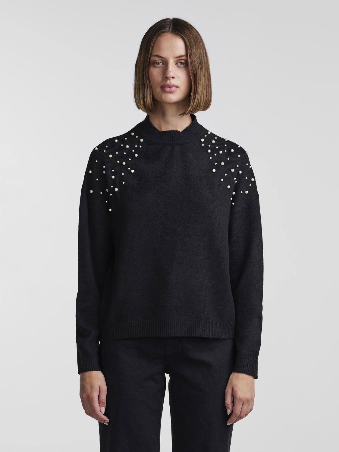 PCPEARLA Pullover - Black